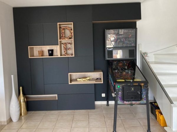 Aménagement d'un salon à Chavanod en Haute-Savoie
